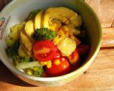 Foto langkah ke 7 dari resep Salad Alpukat mix.