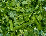 A picture of step 1 of Spinach, Potato, and Ground Turkey Bourak.