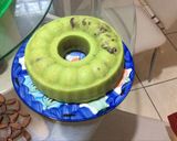 Foto langkah ke 8 dari resep Brownies kukus pandan coklat.