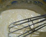A picture of step 3 of Pakoda kadhi.