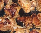 A picture of step 2 of Chicken Changezi restaurant style.