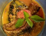 Foto langkah ke 4 dari resep Ikan Mas Kuah Kuning.
