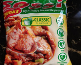 A picture of step 2 of Spaghetti with sossi chunks.