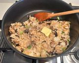 蒜香奶油木耳洋蔥肉片燒肉飯的食譜步驟6照片