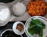 Foto langkah ke 1 dari resep Klepon ketan ubi kuning.