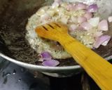 A picture of step 7 of Kadai paneer.