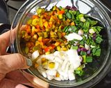 Foto del paso 1 de la receta: Budín de verduras zanahorias, Zucchini y Brócolis🥕🥦🥒