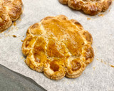 Foto del paso 7 de la receta: Pastelitos con manteca, vino Dulce y cabello de ángel “sin gluten”
