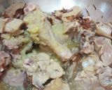 A picture of step 2 of Kashmiri chicken biryani.