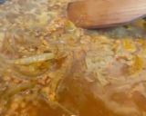 A picture of step 4 of Tofu and Red Lentil Curry.