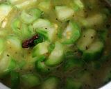 A picture of step 5 of Ridge gourd Dal.