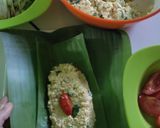 Foto langkah ke 3 dari resep Papais Tahu & Teri medan (masakan Sunda).