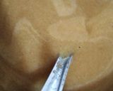A picture of step 2 of Suji halwa.