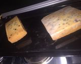 A picture of step 8 of Raisin milk chocolate chips cake.