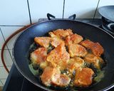 A picture of step 2 of Basa fish fry.