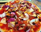 Cheese and Onion Pizza (Vegetarian)