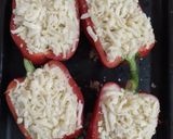 Foto del paso 11 de la receta: Morrón relleno de picadillo y puré de papa
