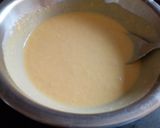A picture of step 3 of Mug dhokla.