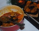 A picture of step 13 of Pumpkin-Prune stew with lamb.