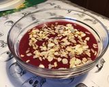 Une image de l'étape 8 de Compote de pêches de vigne au concentré de fruits et amandes.