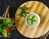 A picture of step 5 of Mint raita.