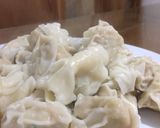 Foto langkah ke 8 dari resep Pangsit kuah ayam jamur.