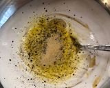 Mustáros fokhagymás csirkecombok recept fázis 1 fotója