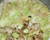 A picture of step 5 of Chicken wraps.