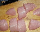 Foto del paso 4 de la receta: Solomillo de pavo en salsa de curry y almendra