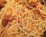Foto del paso 3 de la receta: Spaguettis con gambas