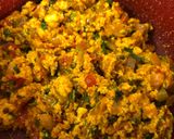 A picture of step 6 of Paneer Bhurji.
