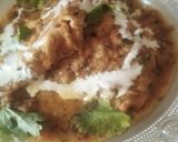 A picture of step 6 of Paneer patiyala(પનીર પટિયાલા).