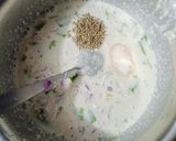 A picture of step 4 of Oats Sabudana Chilla.