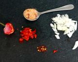 A picture of step 2 of My Chinese Salt & Chilli pepper Chicken Salad 🐔 🥗🍅.