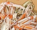 Foto del passaggio 2 della ricetta Risotto alla Crema di Scampi con Crudo di Gamberi Rossi (Healthy Ed. Senza Panna/Burro)