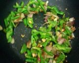 A picture of step 2 of Paneer bhujia.
