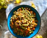 صورة لخطوة 3 من وصفة سلطة الفصوليا الخضراء 🥗🫘