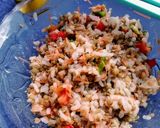 Foto del passaggio 7 della ricetta Insalata riso e lenticchie