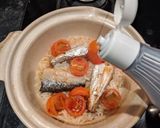 A picture of step 6 of IWASHI GOHAN / Sardines rice.