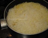A picture of step 18 of Persian upside down rice (Tahchin-e Morgh).