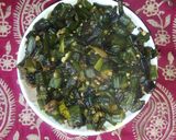 भिंडी भुजिया (Bhindi Bhujiya recipe in Hindi) रेसिपी चरण 6 फोटो