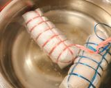 Hình bước làm 6 của món Bánh tét chuối (dành cho các bạn ở Nhật, k có lá chuối)