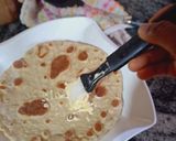 A picture of step 8 of Naan Bread.