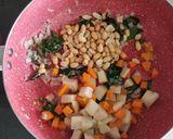 A picture of step 3 of Kanda Batata Poha.