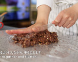 A picture of step 7 of Crunchy! Easy Cocoa Cookies with Almonds, Walnuts, and Raisins🍪.