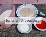 Foto langkah ke 1 dari resep ⚘️Roti jala merah putih saus susu ⚘️.