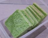 Foto langkah ke 10 dari resep Roti Tawar Pandan.