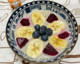 A picture of step 4 of Overnight Oats with Black Soy Milk.