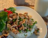 صورة لخطوة 8 من وصفة الرز مع بازلاء ولحم مفروم ناعم