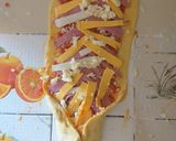 Foto del paso 4 de la receta: Trenza de jamón y queso!